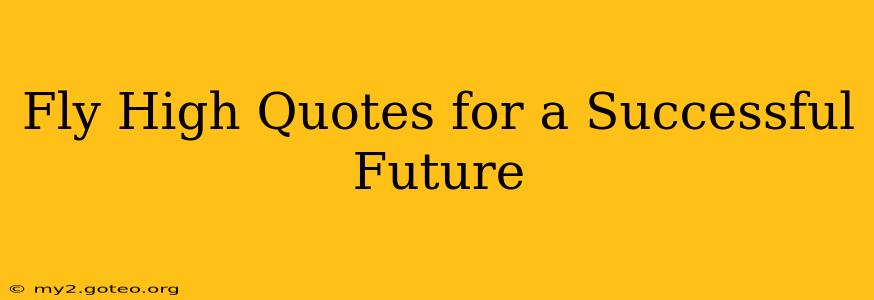 Fly High Quotes for a Successful Future